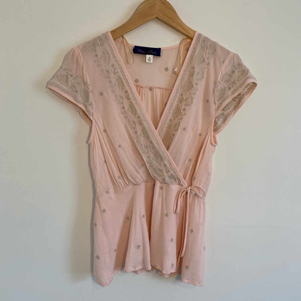 Blue Rain blouse